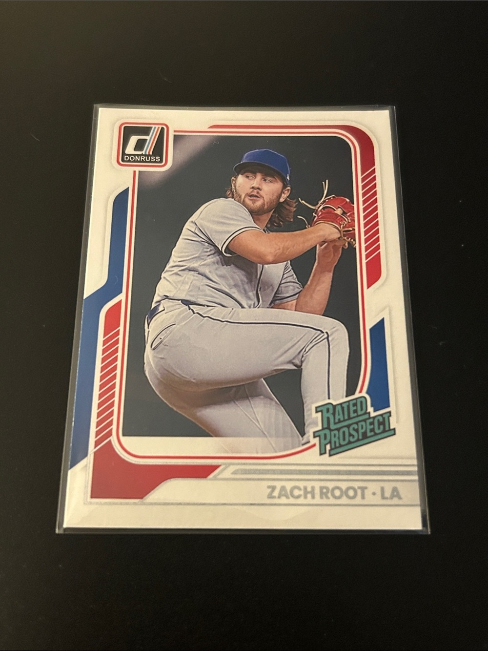 Donruss Baseball Card Zach Root LA Dodgers